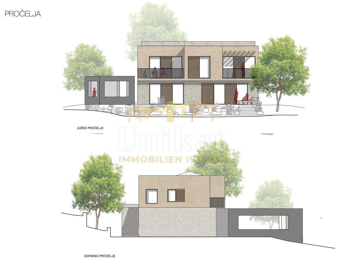 Hiša na veliki parceli v Središnji Istri